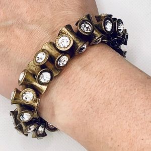 Banana Republic Rhinestone bracelet, Trendy design